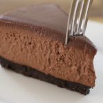 Nepečený čokoládový cheesecake