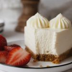 Vanilkový nepečený cheesecake