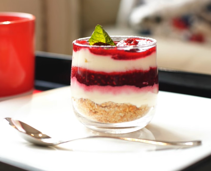 Cheesecake do skleničky